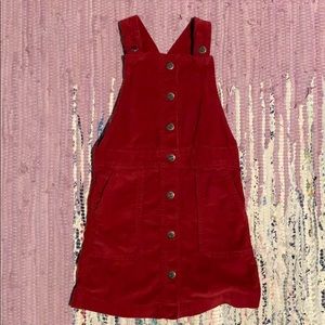 Girls corduroy jumper